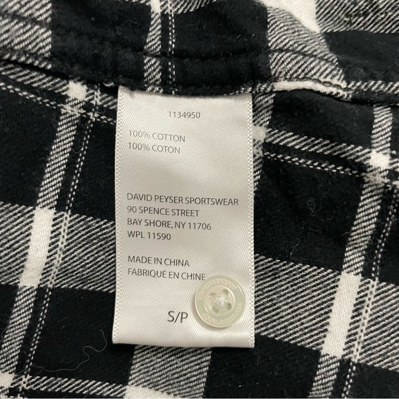 Weatherproof Plaid longsleeves flannel Buttondown Shirt Small - Picture 7 of 8